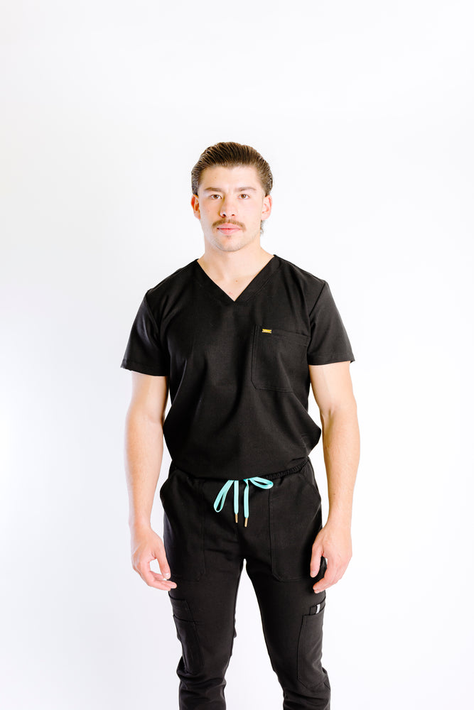 
                  
                    Scrub Faisán Masculino Negro
                  
                