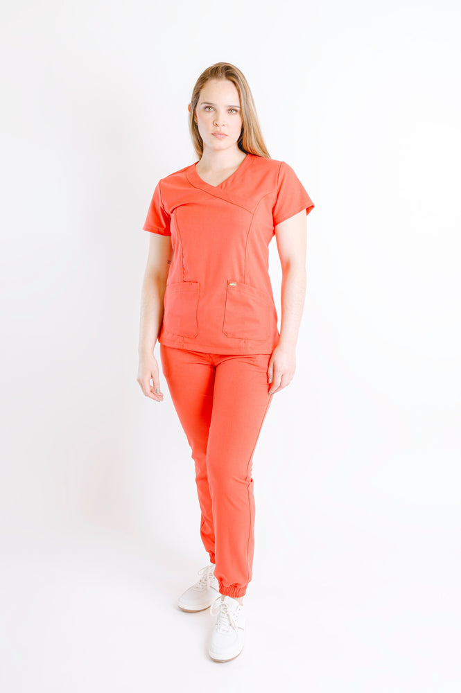 Scrub Diva Naranja