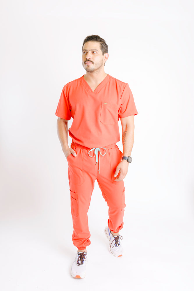 
                  
                    Scrub Faisán Naranja Masculino
                  
                