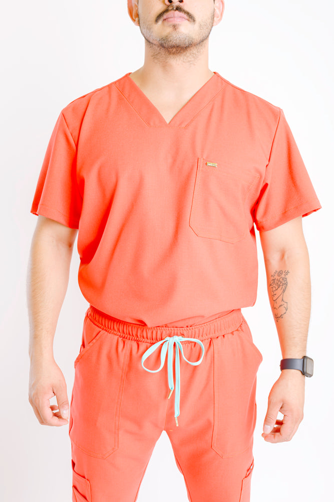 
                  
                    Scrub Faisán Naranja Masculino
                  
                